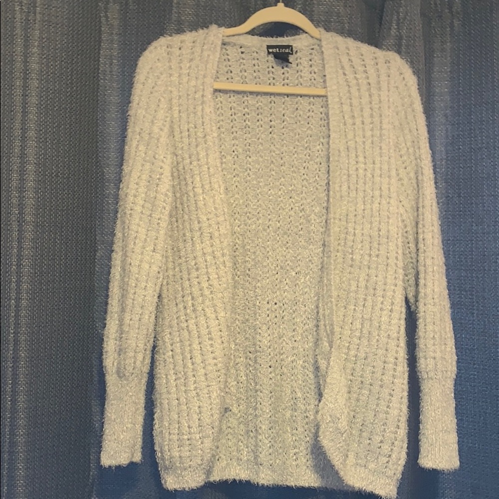 Fuzzy Oversized Cardigan